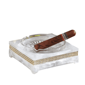 Cendrier anti fumée Bakir Royal Turquoise - Moyen modèle